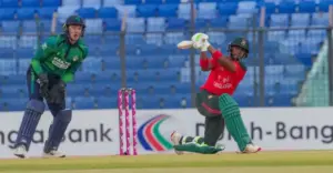 আইরিশদের ৮ উইকেটে হারিয়ে সিরিজ নিজেদের করে নিয়েছে স্বাগতিকরা।