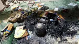 ছায়ানট ভবনে গভীর রাতে প্রবেশ করে ব্যাপক ভাঙচুর চালিয়েছে দুর্বৃত্তরা।