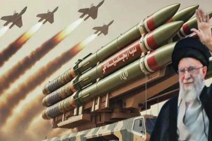 যুদ্ধবিমান, অস্ত্র ও ইরানের সর্বোচ্চ ধর্মীয় নেতা খামেনি।