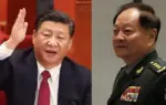 চীনের প্রেসিডেন্ট শি জিনপিং ও শীর্ষ জেনারেল ঝাং ইউশিয়া।