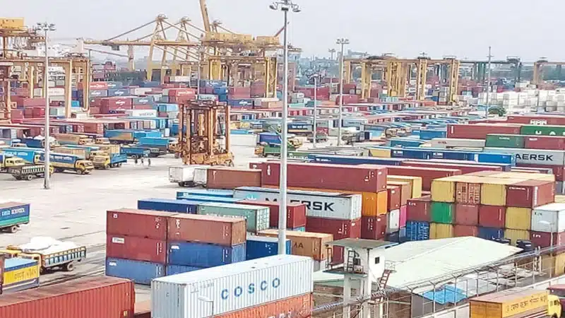 চট্টগ্রাম বন্দর।