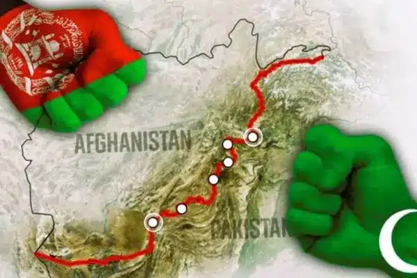 আফগানিস্তান-পাকিস্তানের মধ্যে সংঘাতের প্রতীকী ছবি।