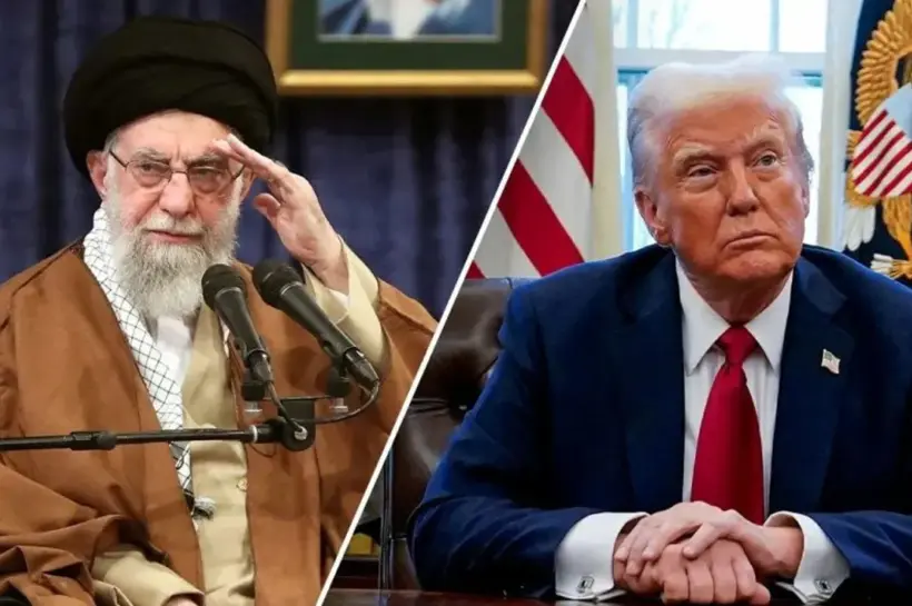 আয়াতুল্লাহ আলী খামেনি ও ডোনাল্ড ট্রাম্প।