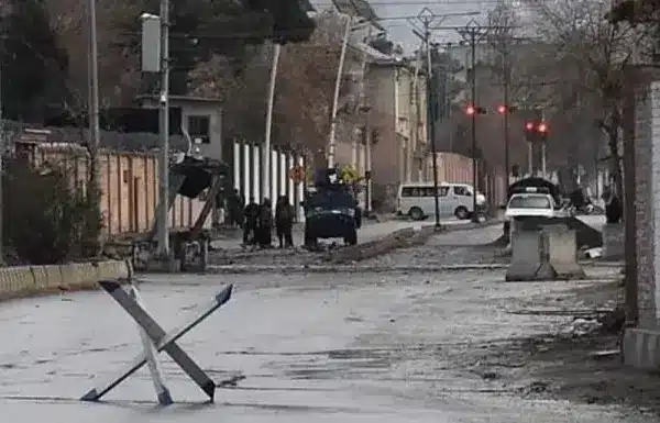 পাকিস্তানের বেলুচিস্তানের একটি সড়ক।