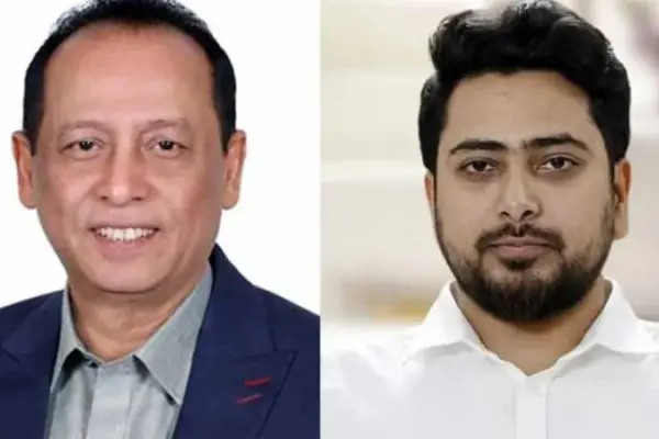 ড. এম এ কাইয়ুম ও নাহিদ ইসলাম।