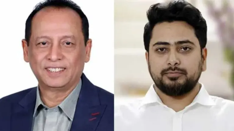 ড. এম এ কাইয়ুম ও নাহিদ ইসলাম।