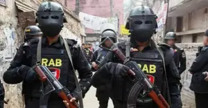 র‍্যাবের কয়েকজন সদস্য।