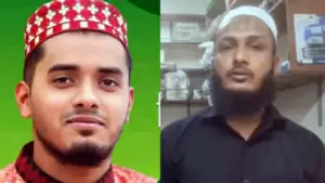 জামায়াত নেতা সৌরভ হোসেন শরীফ ও গ্রেপ্তার সোহেল রানা।