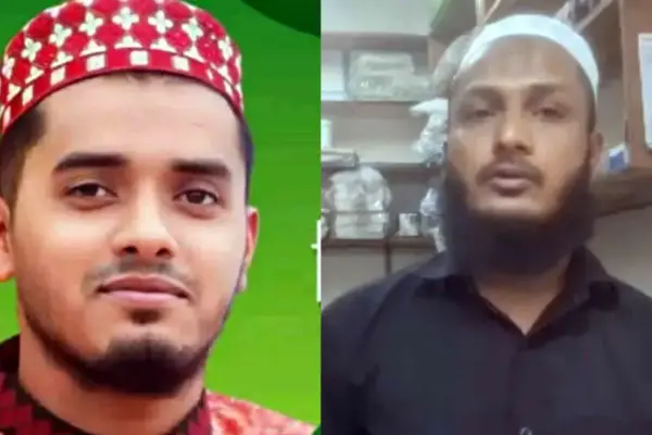 জামায়াত নেতা সৌরভ হোসেন শরীফ ও গ্রেপ্তার সোহেল রানা।
