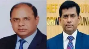 অ্যাডভোকেট আমিনুল ইসলাম ও অ্যাডভোকেট তাজুল ইসলাম।