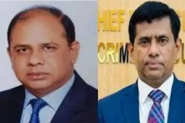 অ্যাডভোকেট আমিনুল ইসলাম ও অ্যাডভোকেট তাজুল ইসলাম।