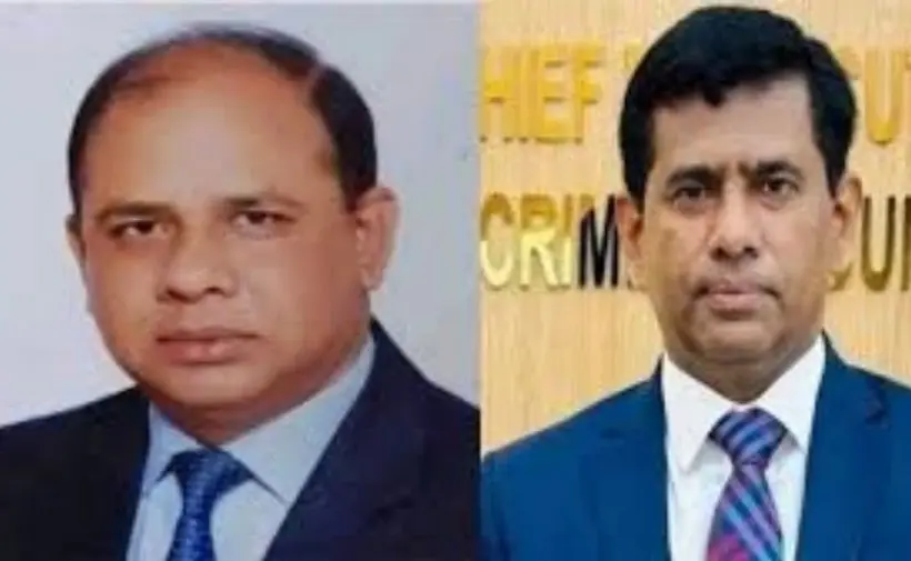 অ্যাডভোকেট আমিনুল ইসলাম ও অ্যাডভোকেট তাজুল ইসলাম।