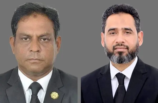 নবনির্বাচিত সভাপতি ও সাধারণ সম্পাদক।