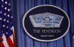 যুক্তরাষ্ট্রের প্রতিরক্ষা সদর দপ্তর পেন্টাগনের লগো।