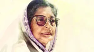 শহীদ জননী জাহানারা ইমাম।