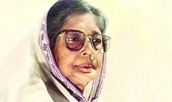শহীদ জননী জাহানারা ইমাম।